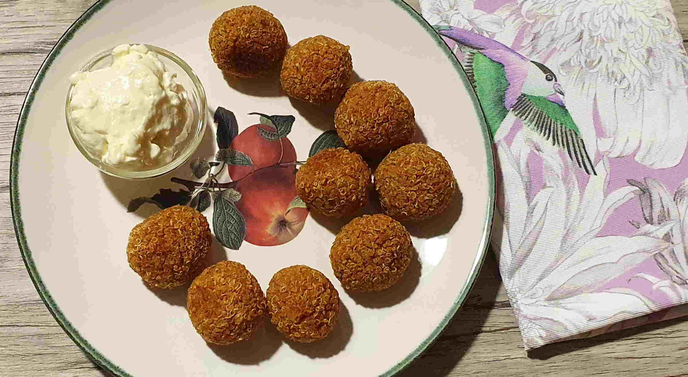 Polpette di quinoa 